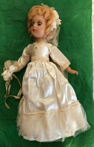 Vintage 1940s Composition Bride Doll Ebay