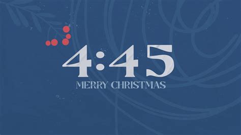 Christmastime Countdown • Freebridge Media