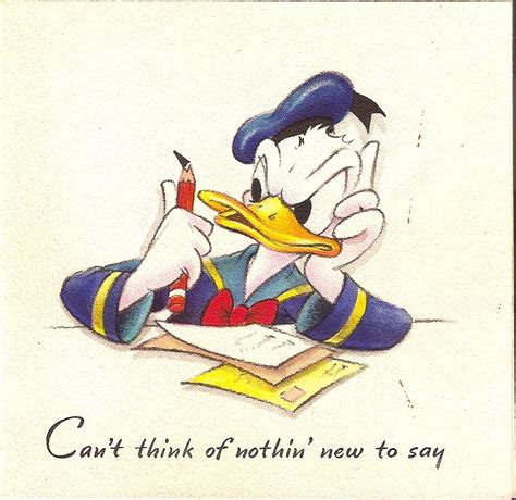 See more ideas about cards handmade, inspirational cards, duck. Donald Duck birthday card | Collectors Weekly