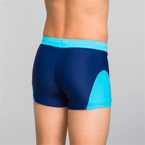 Blue Swimming Trunks For Boy Bain Exotic