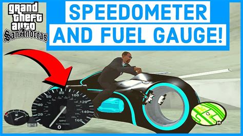 How To Get Speedometer And Working Fuel Station In Gta San Andreas