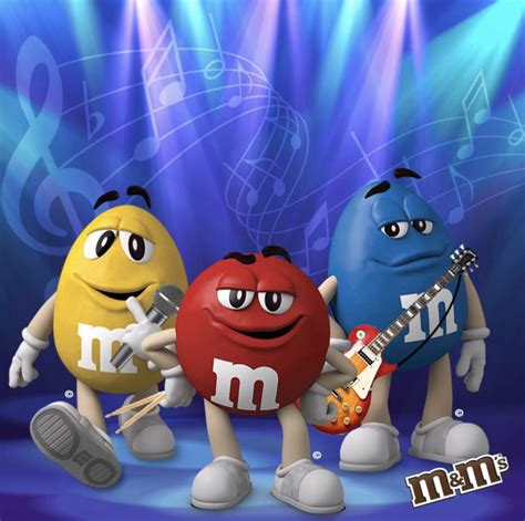 Mandms Red Yellow And Blue Mandm Characters Character Wallpaper