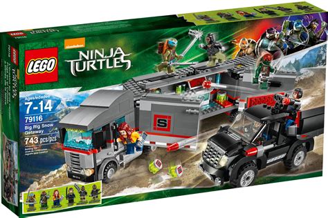 79116 Lego Teenage Mutant Ninja Turtles Big Rig Snow Getaway