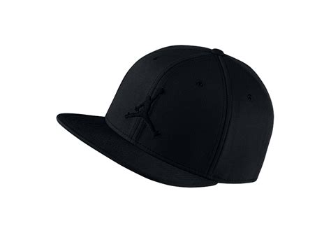 Nike Air Jordan Jumpman Snapback Hat Black For £2000