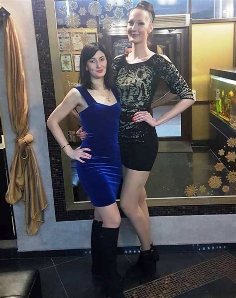 Cm Svetlana And Cm Ekaterina By Zaratustraelsabio On DeviantArt Tall Women Tall Girl