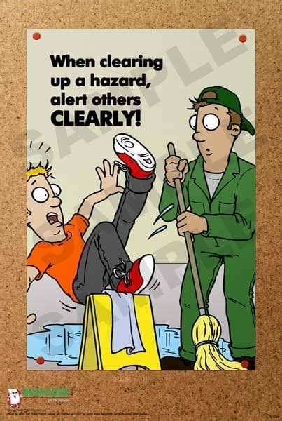 Slips Trips And Falls Safety Posters