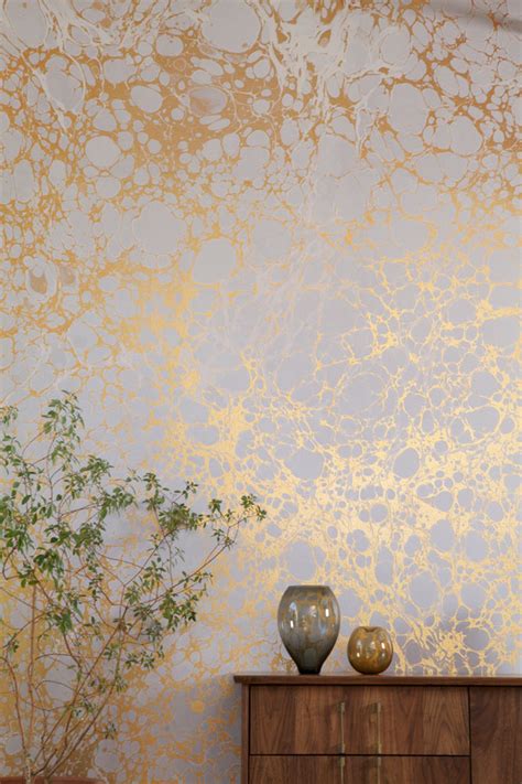 Metallic Marble Wallpaper By Calico Wallpaper