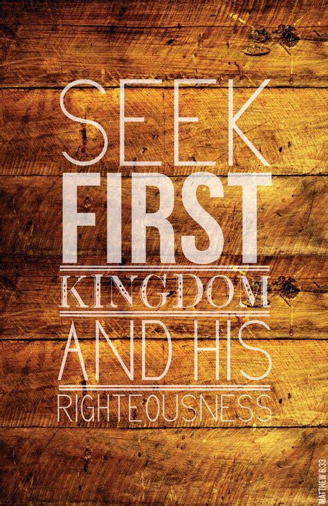 Seek First The Kingdom With Images Church Bulletin Church