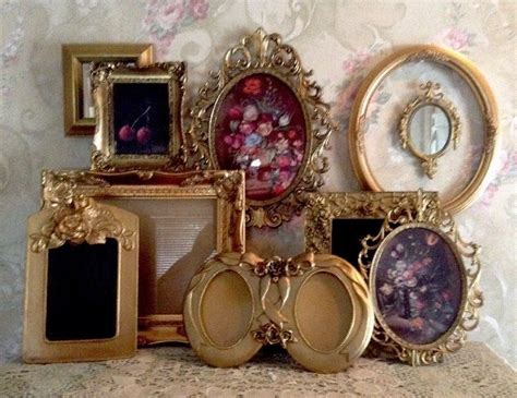 Ornate Open Picture Frames Candle Holderswedding Romantic Lot Of 10