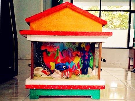 Yohanis edwas 16 july 2020. Prakarya Cara Membuat "MINIATUR AQUARIUM" dari Kertas Bekas | Delilu