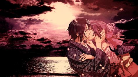 Anime Kissing Wallpapers Photos
