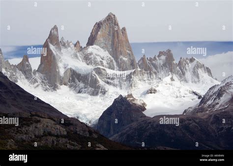 Los Glaciares National Park Fitzroy Massif And Cerro Torre Patagonia