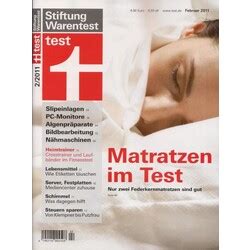 Matratzen 120x200 | preisvergleich bei idealo.de Stiftung Warentest test Matratzen im Test - 4190110004503 ...
