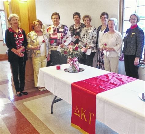 Delta Kappa Gamma Society International Installs Officers The Record