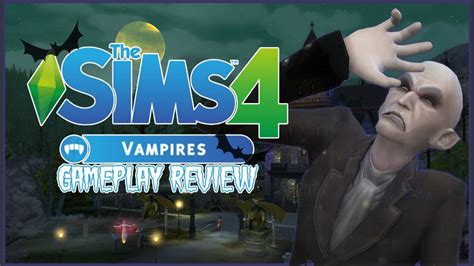 The Sims 4 Vampire Game Pack First Look At Gameplay Youtube