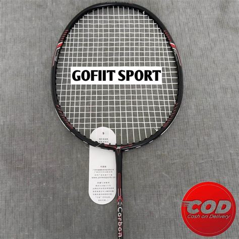 Raket Badminton Yonex Carbonex Sp 21 Bahan Carbon Graphite Bonus Tas