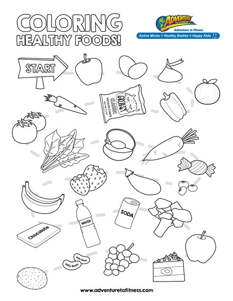 96 Best Ideas For Coloring Nutrition Coloring Sheet Preschool