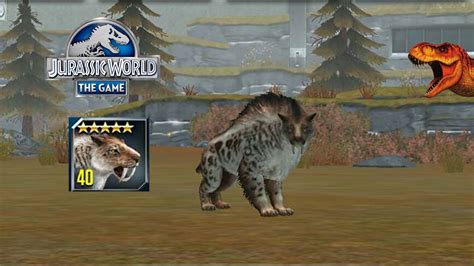 The game is an application produced by ludia in 2015. Jurassic World the game - Smilodon level 40 - YouTube