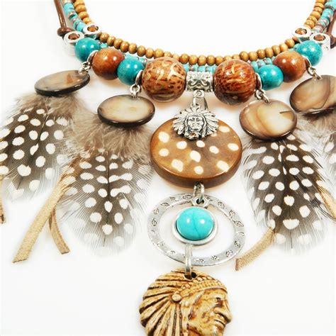 Native American Necklace Native American Necklace Utah Necklace Tribal Influence