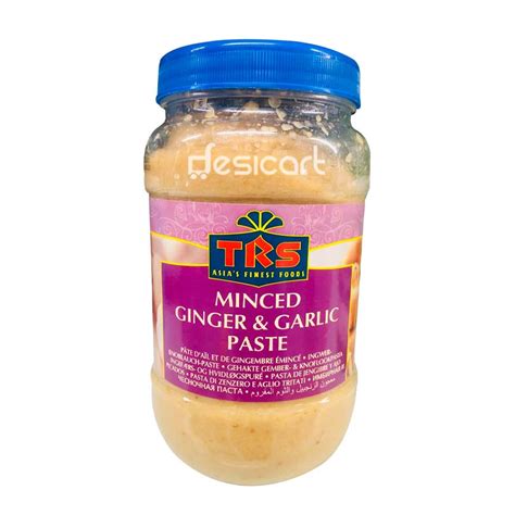 Buy Trs Minced Ginger Garlic Paste 1kg Online Uk Desicart