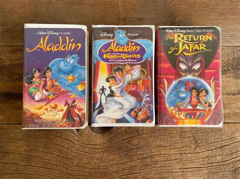 Aladdin Movie VHS