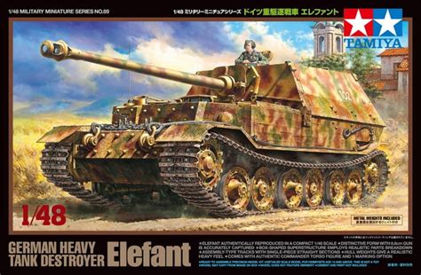 Tamiya German Tank Destroyer Elefant 1 48 Scale 32589