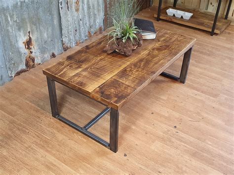 Industrial Style Coffee Tables Unique Riveted Industrial Style Coffee