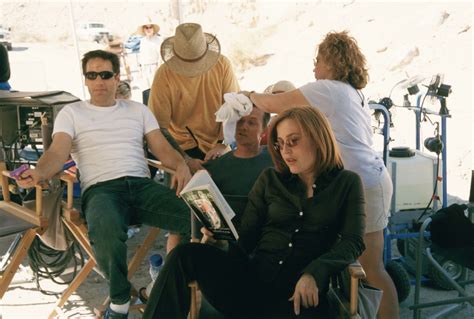The X-Files behind the scenes of “The Truth”...