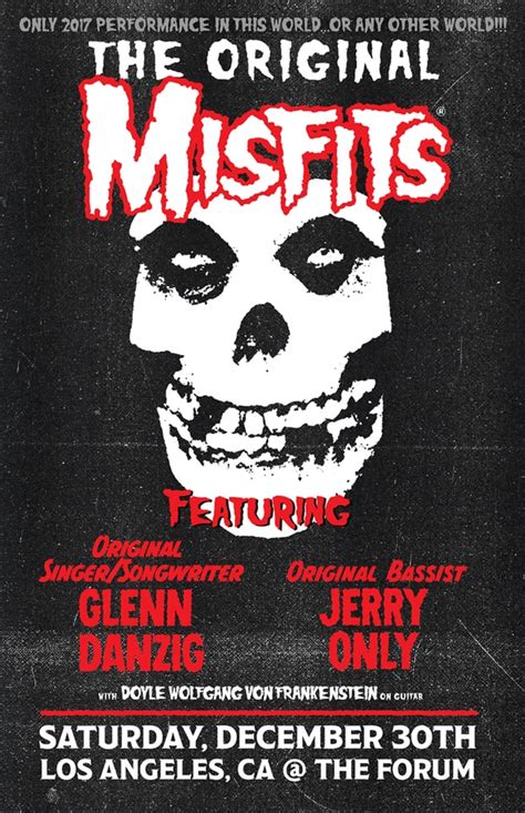 Misfits To Reunite For First Time In 35 Years For One Off Show