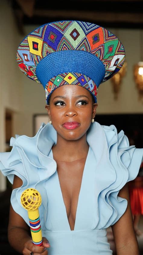 Brides Hat For Days African Head Dress African Traditional Dresses African Fashion