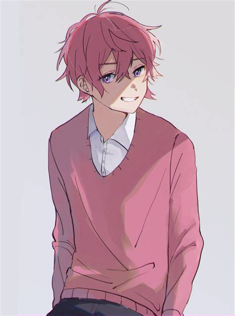 The Rise Of Pink Hair Anime Boys With Pink Eyes Animenews