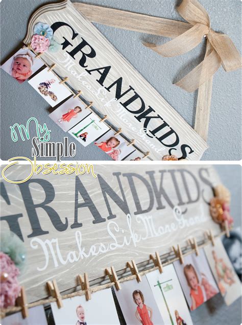 The 25 best grandparent gifts ideas on pinterest great from birthday these many pictures of birthday gifts for grandma diy list may become your inspiration and informational purpose. My Simple Obsession: Family Spotlight Photo Display Tutorial