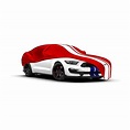 Red Premium SAAS Show Car Cover Ford Mustang 1964-2020 GT V8 Ecoboost 5 ...