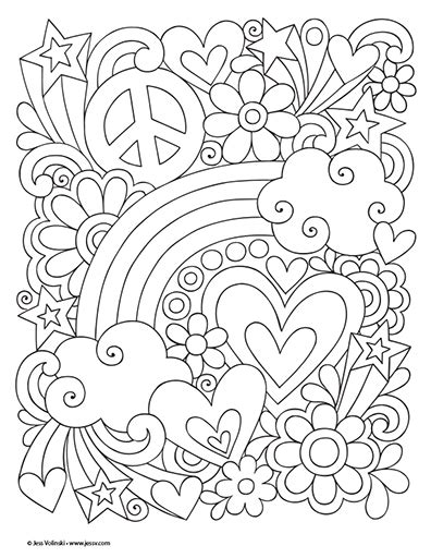 70s Coloring Pages Coloring Home