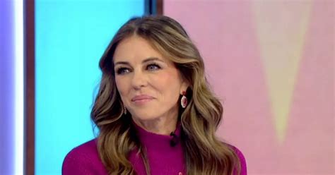 Liz Hurley Declared Ageless By Loose Women Fans As She Glows In New Campaign Daily Star