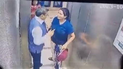 Noida Society Controversy Again Over Dog Retired Ias Slapped Woman In