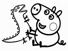 Imágenes de Peppa Pig Para Colorear - Dibujos De
