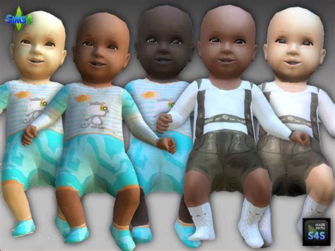 Sims 4 Ccs The Best Replacement Baby Skin And Clothing By Arte