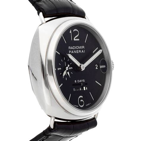 Panerai Radiomir Gmt 8 Days Manual Wind Pam 200 Pre Owned