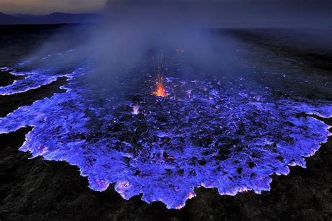 ¿por Qué Este Volcán De Etiopía Está Escupiendo Lava De Color Azul