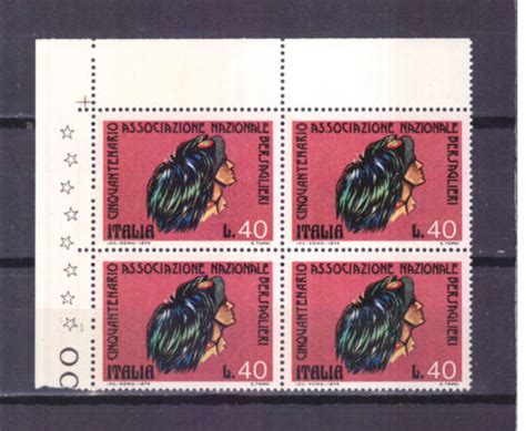 Francobolli Italia Repubblica 1974 Quartina Bersaglieri 40 L Mnh Ebay
