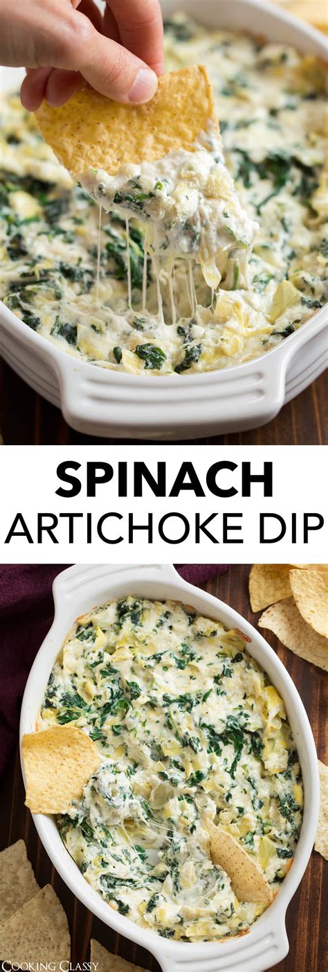 Best Spinach Artichoke Dip Recipe Cooking Classy