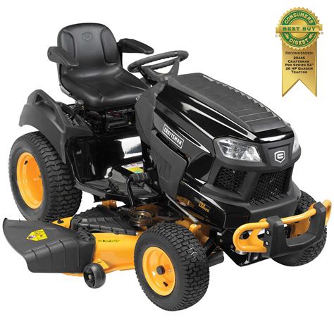 Craftsman Pro Series 54 26 Hp V Twin Kohler Garden Tractor With Turn