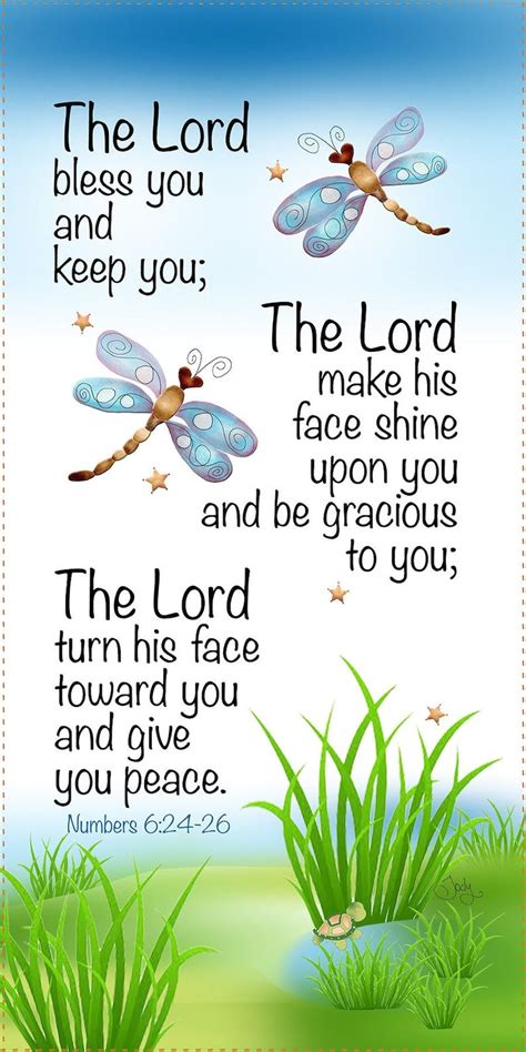 the lord bless you and keep you 6 x 12 fabric art panel etsy christian quotes prayer