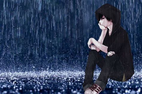 Sad Anime Boy Wallpaper Wallpapertag Images