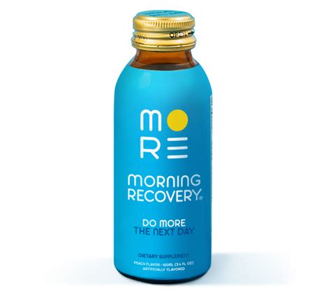 Morningrecovery Canada Recovery Drink Drinks Shampoo Bottle