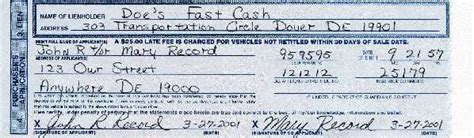 Free Delaware Motor Vehicle Bill Of Sale Form Pdf Word
