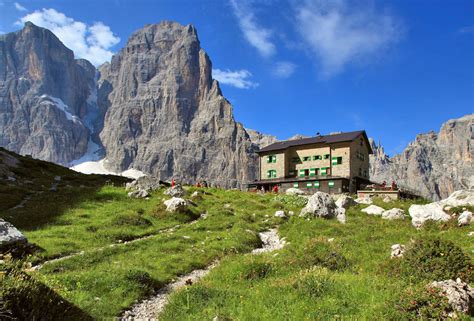 Tour Of The Brenta Dolomites Refuges Mountain Hike