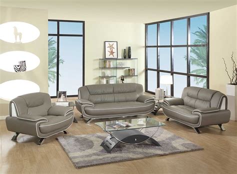 504 Modern Italian Leather Sofa Set Beige Leather Sofa Sets Living Room Star Modern Furniture