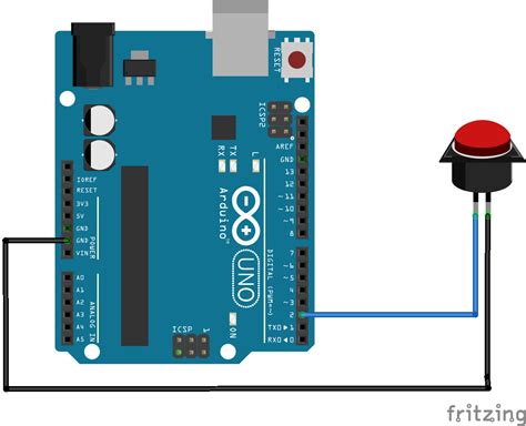 Arduino Button Without Resistor Pull Up Or Pull Down
